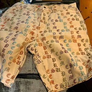 supreme gradient jacquard denim